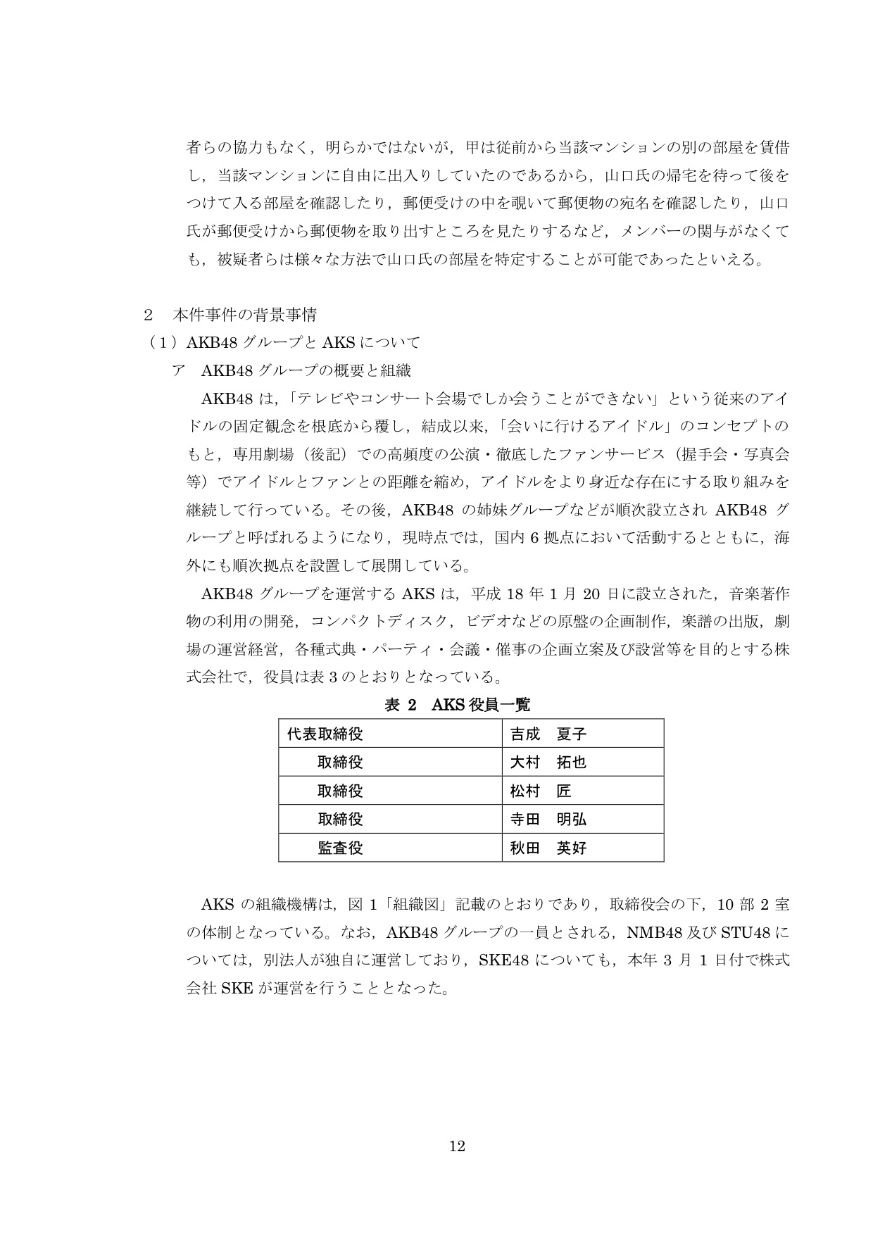 NGT48第三者委員会調査報告書14